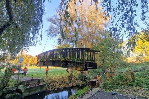 Brücke Mühlenberg alt