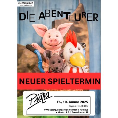 Die Abenteurer neuer Termin