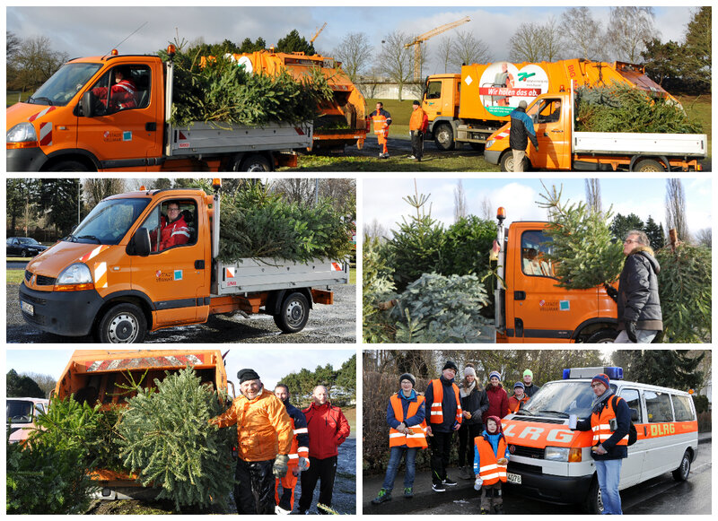 Fotocollage Aktion Weihnachtsbaum 2017